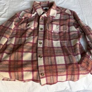American Eagle Outfitters Plaid Shirt/Jacket